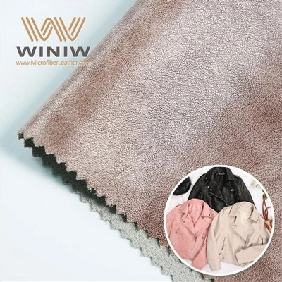 Vải da nhân tạo sợi nhỏ có độ bền cao cho hàng may mặc